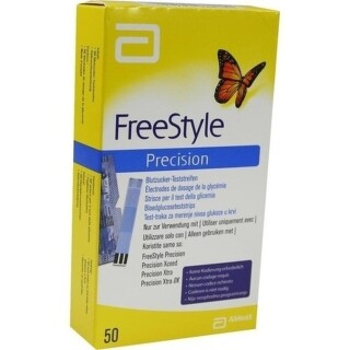 Freestyle Precision Blutzucker-Teststr.O.Codieren - (50 St) - PZN 06905334