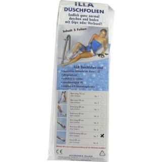 Dusch Folien Fuss/Knoechel 40Cm - (5 St) - PZN 07274605