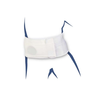 Stomacare Bandage Hoehe 15 Weiß 307 Xl - (1 St) - PZN 07663548
