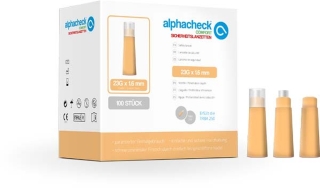 Alphacheck Comfort Sicherheitslanzetten 23G 1.6 Mm - (100 St) - PZN 14140360