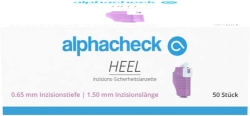 Alphacheck Heel0.65X1.50Mm - (50 St) - PZN 16840268