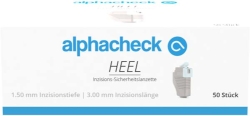 Alphacheck Heel1.50X3.00Mm - (50 St) - PZN 16840297