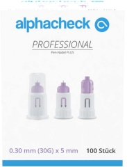 Alphacheck Professional Pen-Nadel Plus 5 Mm X 30G - (100...