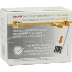 Beurer Gl44/Gl50 Teststreifen - (50 St) - PZN 07586931