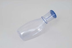 Urinflasche F. Männer Kunststoff Glasklar M.Deckel -...