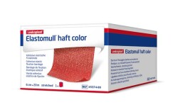 Elastomull Haft 20Mx6Cm Color Rot - (1 St) - PZN 01412578