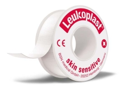 Leukoplast Skin Sensitive 2.5Cmx2.6M O. Schutzring - (12...