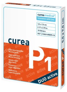 Curea Medical P1 Duo Active 5.5 X 7.5 Cm - (10 St) - PZN 15659733