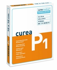 Curea P1 10X10Cm Superabsorbierender Wundverband - (10...