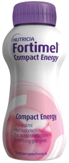 Fortimel Compact Energy Erdbeere - (8X4X300 ml) - PZN 15817095