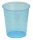 Einnehmeglas Graduiert Kunststoff Blau - (80 St) - PZN 10947858