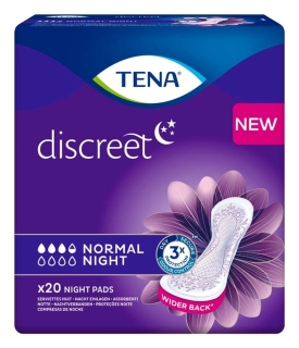 Tena Discreet Normal Night Inkontinenz Einlagen - (6X20 St) - PZN 16169646