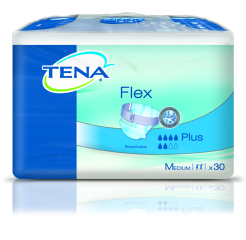 Tena Flex Plus Medium Blau - (3X30 St) - PZN 00820789