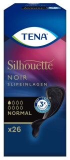 Tena Silhouette Norm. Noir Inkontinenz Slipeinlage - (10X26 St) - PZN 15896953