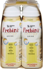 Frebini Energy Drink Banane Trinkflasche - (6X4X200 ml) -...