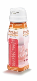 Fresubin Energy Fibre Drink Erdbeere Trinkflasche - (6X4X200 ml) - PZN 06698616