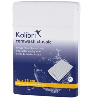 Kolibri Comwash Classic Waschhandschuh 16X23Cm - (50 St) - PZN 10030166