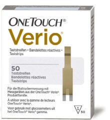 One Touch Verio Teststreifen - (50 St) - PZN 06558223