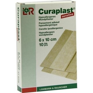 Curaplast Sensitive Wundschnnellverband 6X10Cm - (10 St) - PZN 06980100