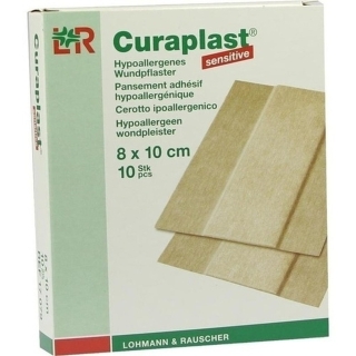 Curaplast Sensitive Wundschnnellverband 8X10Cm - (10 St) - PZN 06980117