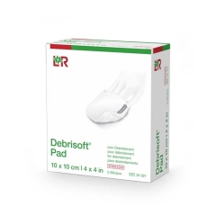 Debrisoft Pad 10X10 Cm Steril - (5 St) - PZN 13155158