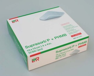 Suprasorb P + Phmb Schaumverband 10X10 Cm - (10 St) - PZN 11596800
