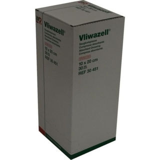 Vliwazell Kompressen 10X20Cm Steril - (30 St) - PZN 05855605