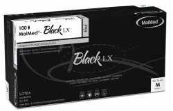 Black Lx Latex Pf Gr. M Unsteril - (100 St) - PZN 07796261