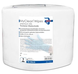 Myclean Wipes Premium Xxl Des.Tücher Serie Plus - (90 St) - PZN 10305976