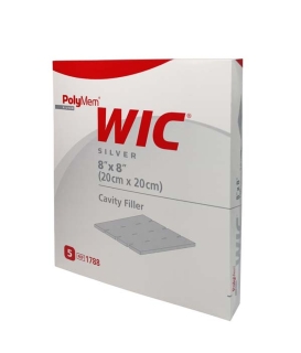 Polymem Wic Silver Wundfüller 20X20Cm - (5 St) - PZN 08468228