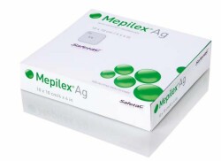 Mepilex Ag 10X20Cm Steril - (5 St) - PZN 02227239