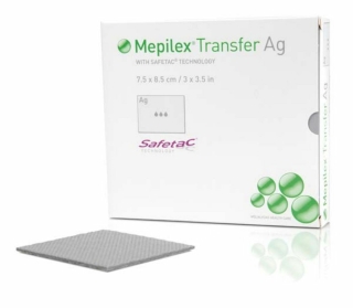 Mepilex Transfer Ag Verband 10X12.5Cm - (5 St) - PZN 09542783