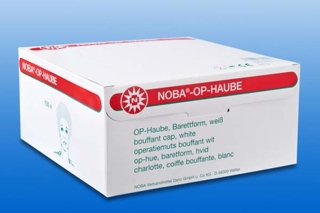 Noba-Op-Haube Barettform Weiß - (100 St) - PZN 00055308