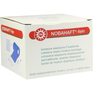 Nobahaft-Fein 20Mx6Cm Blaue Kohäsive Fixierbinde - (1 St) - PZN 07742733