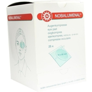 Nobalumenal 75X80Mm Sterile Augenkompesse - (25 St) - PZN 07099970