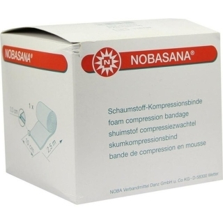 Nobasana 2.5Mx10Cm 0.3Cm Stark Schaumstoffbinde - (1 St) - PZN 07385196