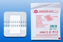 Rudafilm-Steril 10X8Cm Transparentes Verbandpflast - (50...