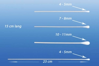 Wattestaebchen 10-11Mm 2 Sterile Pro Set - (100X2 St) - PZN 07101483