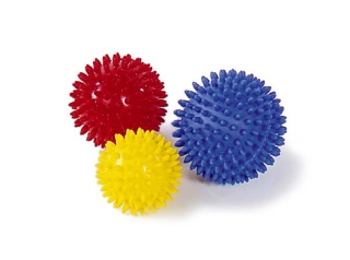 Sissel Spiky Ball 2Er Set, Rot 9 Cm - (2 St) - PZN 01051413