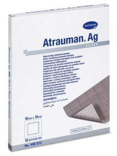 Atrauman Ag Steril 10X10Cm - (10 St) - PZN 02813807