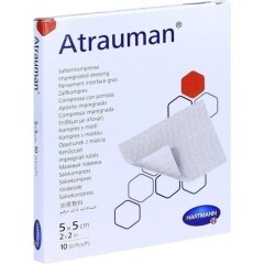 Atrauman Steril 5X5Cm - (10 St) - PZN 04889826