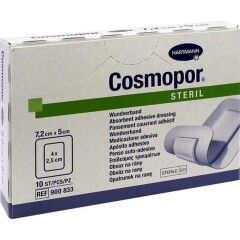 Cosmopor Steril 7.2X5Cm - (10 St) - PZN 04960553