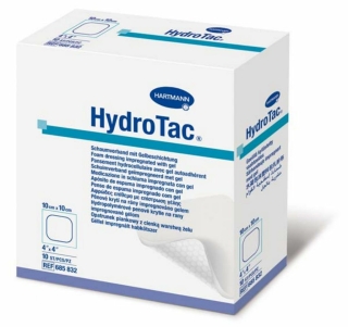 Hydrotac Schaumverband 10X10Cm Steril - (10 St) - PZN 03451312