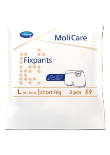 Molicare Fixpants Short Leg Gr. L (Braun) - (3 St) - PZN 12565670