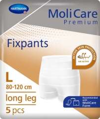 Molicare Premium Fixpants Long Leg Gr. L (Braun) - (5 St)...