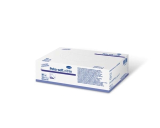 Peha-Soft Nitrile Untersuch.Handsch. M Unst.Pudfr. - (100 St) - PZN 03538065