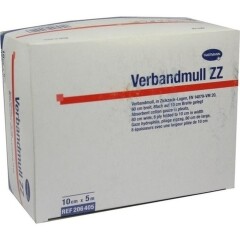 Verbandmull Zz Hart 5X10Cm - (1 St) - PZN 01083732