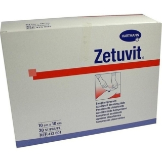 Zetuvit Saugkompr Un 10X10 - (30 St) - PZN 01905507