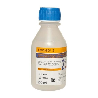 Lavanid 2 Wundspüllösung - (10X250 ml) - PZN 02178564
