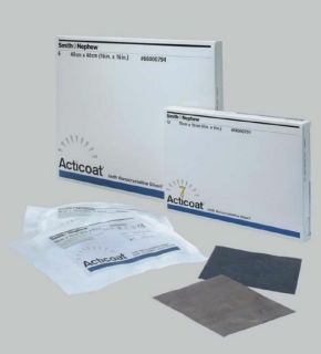 Acticoat Antimikrobieller Verband 10X10Cm - (5 St) - PZN 02760703